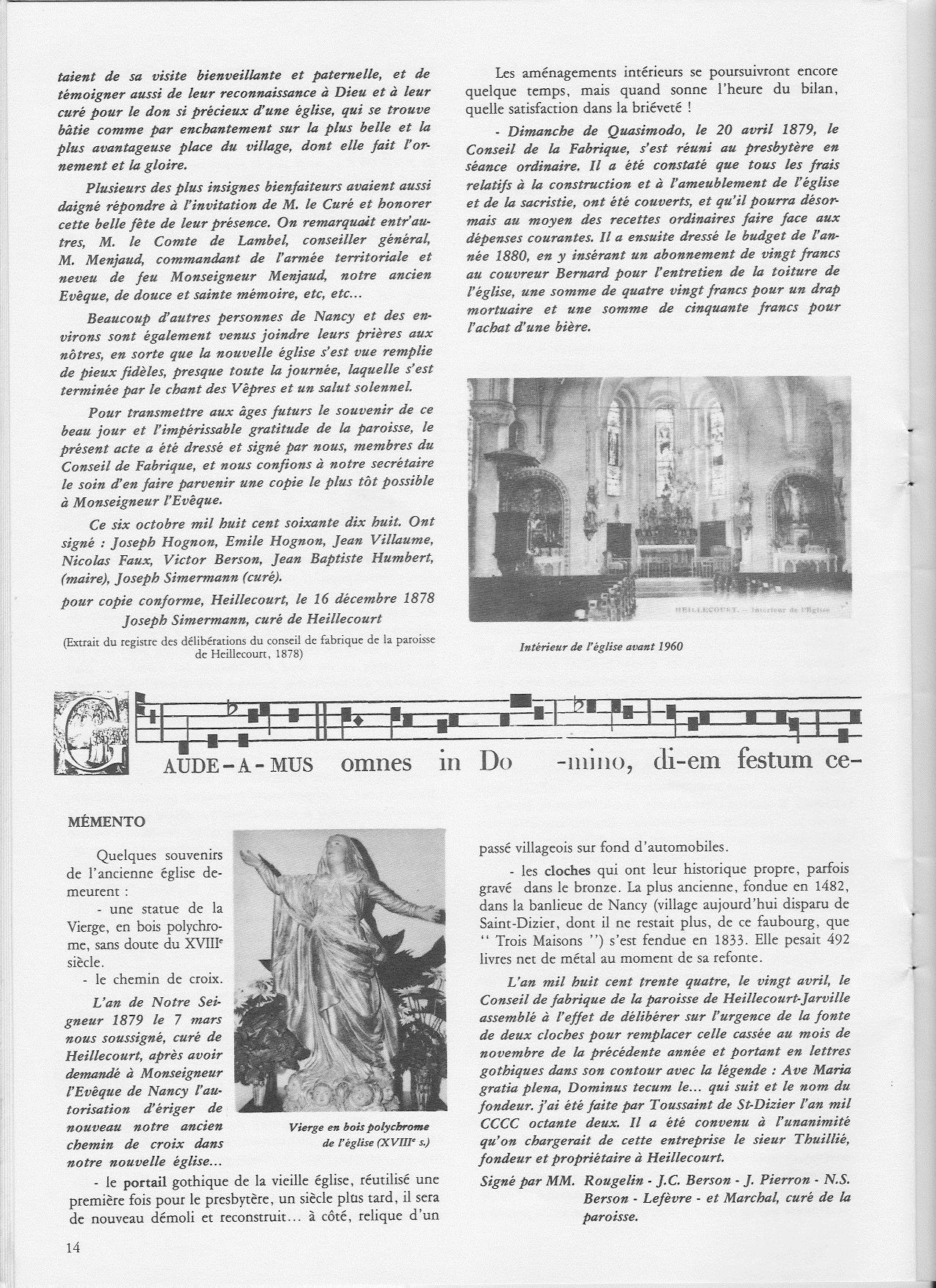 Bulletin 1878 - 1978 - P14